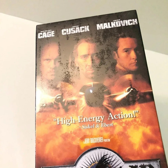 1997 Con Air VHS Nicolas Cage John Cusack Sealed Movie - Picture 2 of 15